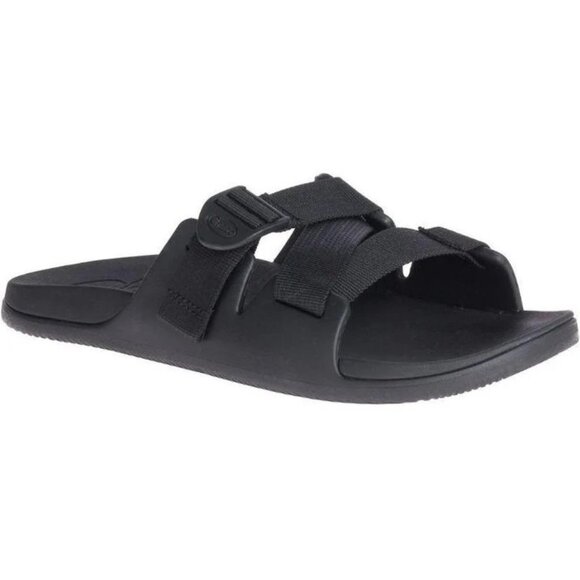 CHACO Mens Chillos Slide Recovery Sandal Black Sz 10 NWOB Travel Water
